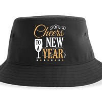 Cheers To A New Year Sustainable Bucket Hat