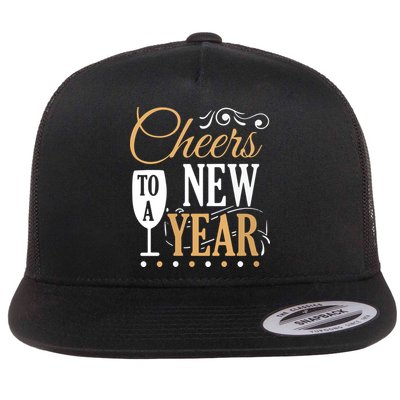 Cheers To A New Year Flatbill Hat