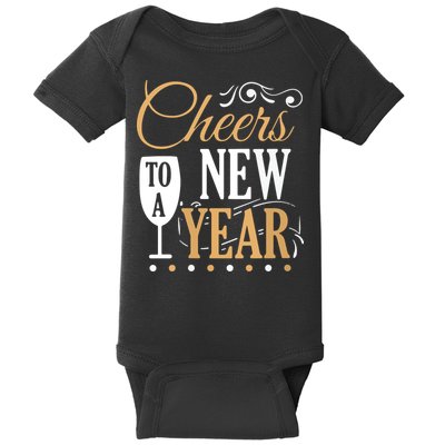 Cheers To A New Year Baby Bodysuit