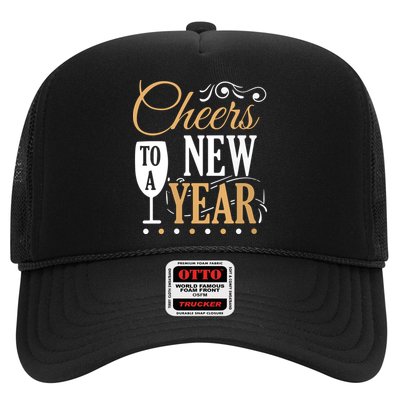 Cheers To A New Year Trucker Hat