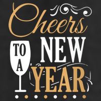 Cheers To A New Year Golf Towel