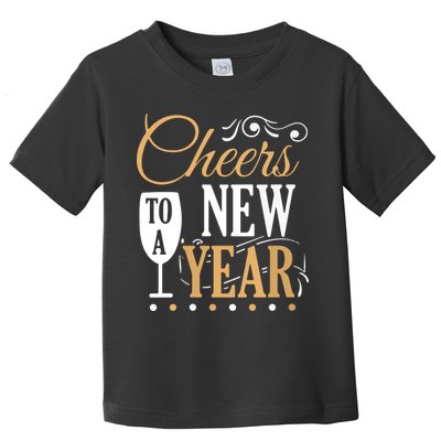 Cheers To A New Year Toddler T-Shirt