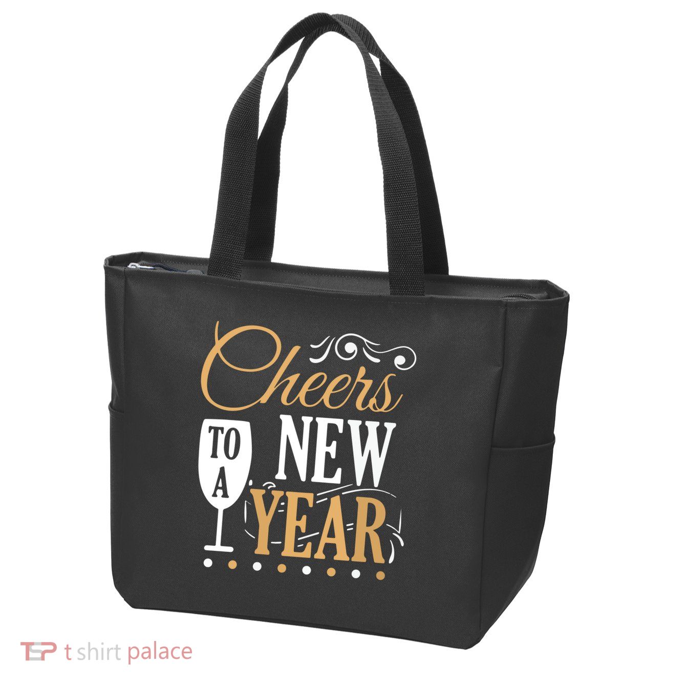 Cheers To A New Year Zip Tote Bag