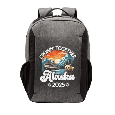 Cruisin Together Alaska 2025 Family Friend Alaska Cruise Vector Backpack