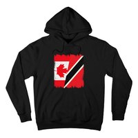 Canada Trinidad And Tobago Flag Canadian Trinidadian Roots Hoodie