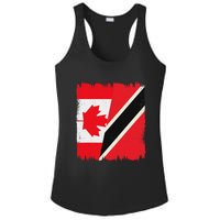 Canada Trinidad And Tobago Flag Canadian Trinidadian Roots Ladies PosiCharge Competitor Racerback Tank