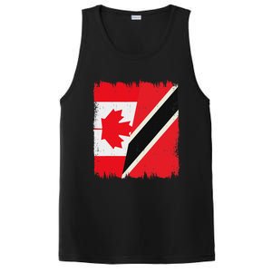 Canada Trinidad And Tobago Flag Canadian Trinidadian Roots PosiCharge Competitor Tank