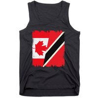 Canada Trinidad And Tobago Flag Canadian Trinidadian Roots Tank Top