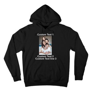 Custom Text Add Photo Picture Personalize Hoodie