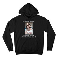 Custom Text Add Photo Picture Personalize Hoodie