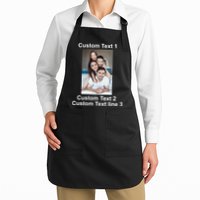 Custom Text Add Photo Picture Personalize Apron