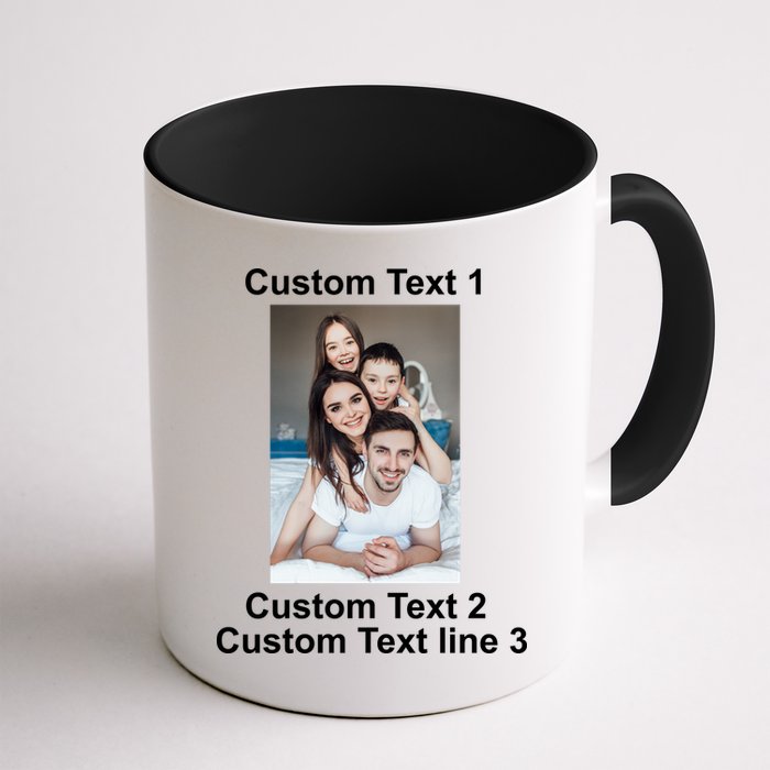 Custom Text Add Photo Picture Personalize Mug