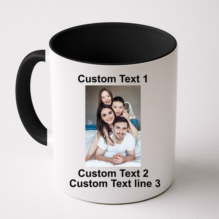 Custom Text Add Photo Picture Personalize Mug