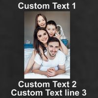 Custom Text Add Photo Picture Personalize Knit Cap Winter Beanie