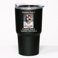 Custom Text Add Photo Picture Personalize Tumbler