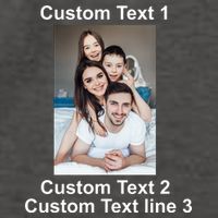Custom Text Add Photo Picture Personalize Vector Backpack