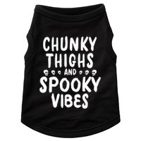 Chunky Thighs And Spooky Vibes Doggie Tank