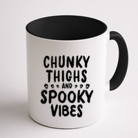 Chunky Thighs And Spooky Vibes Mug