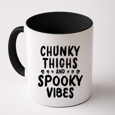 Chunky Thighs And Spooky Vibes Mug