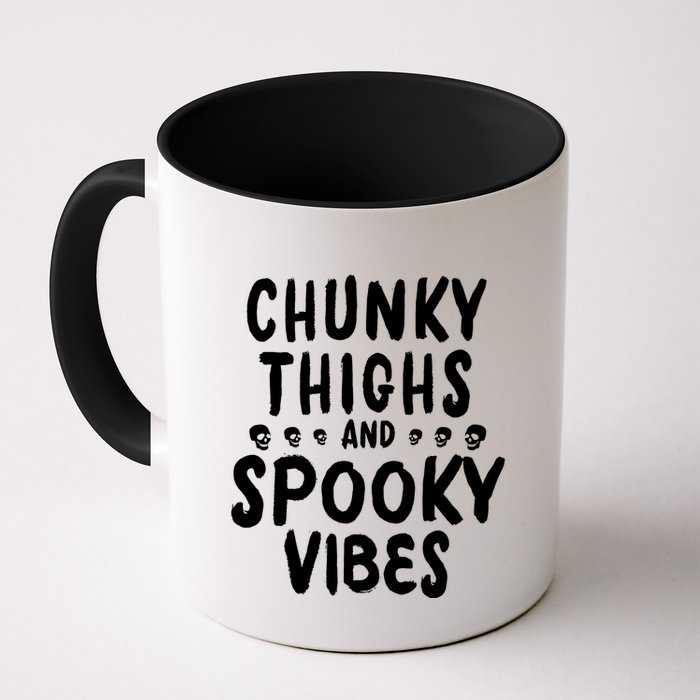 Chunky Thighs And Spooky Vibes Mug