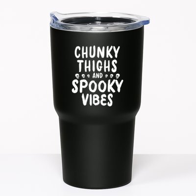 Chunky Thighs And Spooky Vibes Tumbler