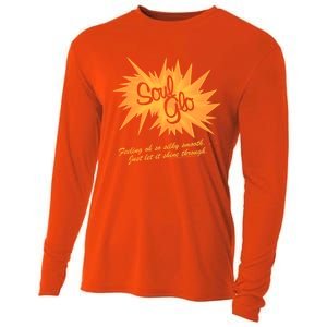 Coming To America Soul Glo Logo Cool Gift Cooling Performance Long Sleeve Crew