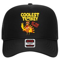 Coolest Turkey At The Table Thanksgiving Funny Hat