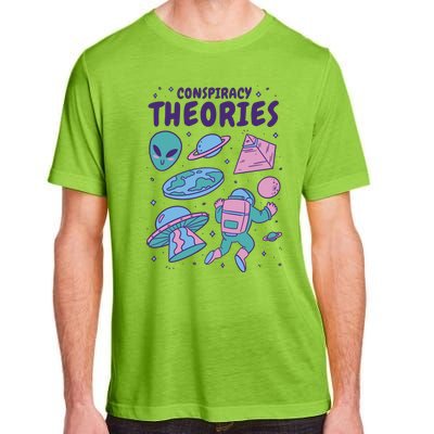 Conspiracy Theories Alien Space Adult ChromaSoft Performance T-Shirt