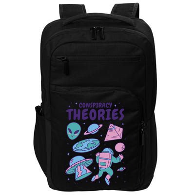 Conspiracy Theories Alien Space Impact Tech Backpack
