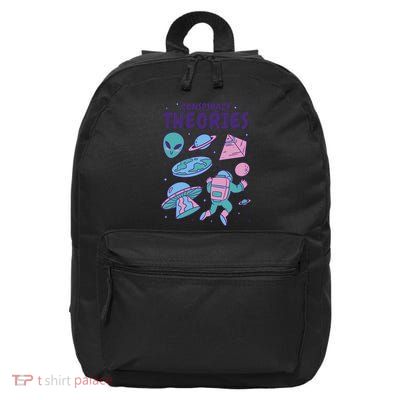 Conspiracy Theories Alien Space 16 in Basic Backpack