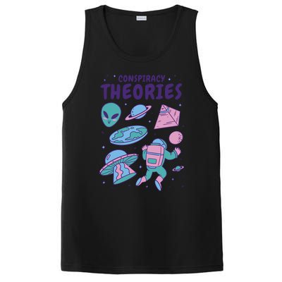 Conspiracy Theories Alien Space PosiCharge Competitor Tank