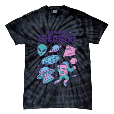 Conspiracy Theories Alien Space Tie-Dye T-Shirt