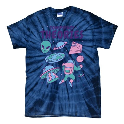 Conspiracy Theories Alien Space Tie-Dye T-Shirt