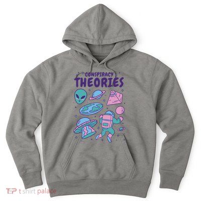 Conspiracy Theories Alien Space Hoodie
