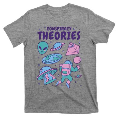 Conspiracy Theories Alien Space T-Shirt