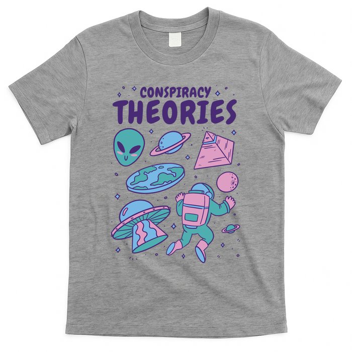 Conspiracy Theories Alien Space T-Shirt