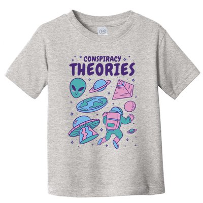 Conspiracy Theories Alien Space Toddler T-Shirt