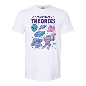 Conspiracy Theories Alien Space Softstyle CVC T-Shirt