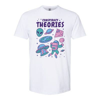 Conspiracy Theories Alien Space Softstyle® CVC T-Shirt