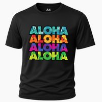 Colorful Tropical Aloha Hawaiian Hawaii Performance Shirt
