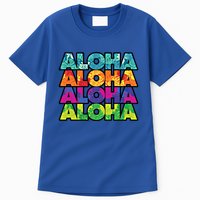 Colorful Tropical Aloha Hawaiian Hawaii Tall T-Shirt