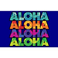 Colorful Tropical Aloha Hawaiian Hawaii Bumper Sticker