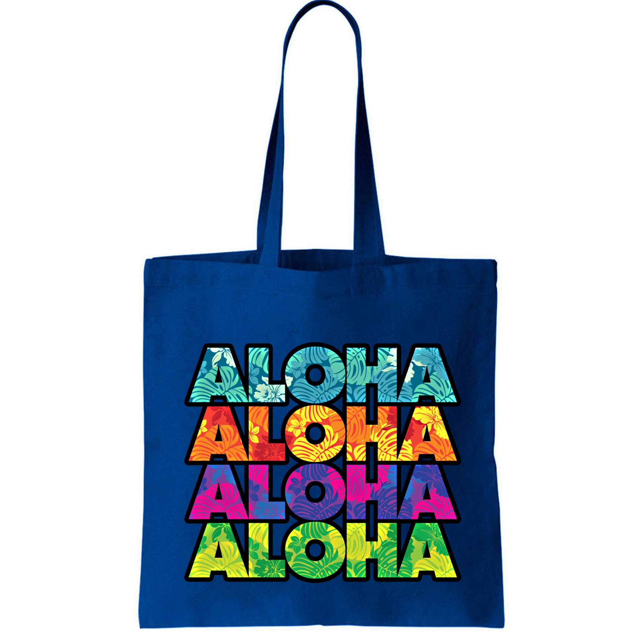 Colorful Tropical Aloha Hawaiian Hawaii Bag