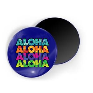 Colorful Tropical Aloha Hawaiian Hawaii Magnet