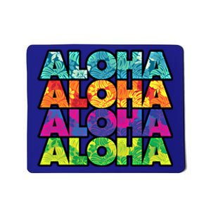 Colorful Tropical Aloha Hawaiian Hawaii Mousepad