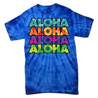 Colorful Tropical Aloha Hawaiian Hawaii Tie-Dye T-Shirt