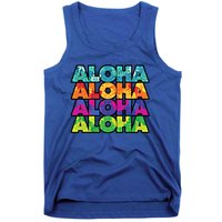 Colorful Tropical Aloha Hawaiian Hawaii Tank Top