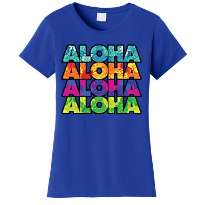 Colorful Tropical Aloha Hawaiian Hawaii Women's T-Shirt