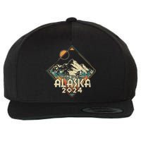 Cruisin Together Alaska 2024 Alaskan Cruise Trip Matching Wool Snapback Cap