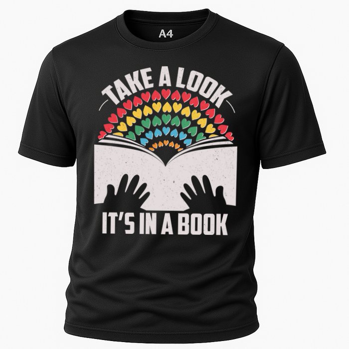 Cute Take A Look It's In A Book Performance Shirt